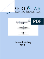 Aero Star Training Course Catalog 08022023 Rev 1