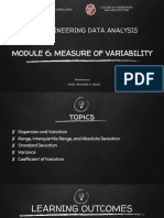 Module 7 - Measures of Variability