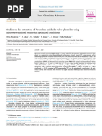 Studies On The Extraction of Jerusalem Artichoke