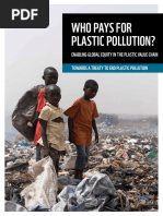 WWF Report Who Pays For Plastic Pollution