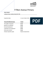 Filton Avenue Primary School Ofsted Report 2022