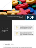 Modulo IV. Presupuestos Variables y de Gastos