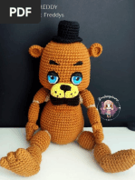 Freddy Five Nights at Freddys by Zombiegurumi