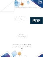 Aplicacion de Cuantificadores, Proposiciones Categoricas y Razonamiento