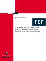 Assessment of Solid Oxide Fuel Cells in Building Applications