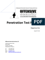 Penetration Testing Report