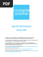 Sujet 2021 DCG Ue4 Droit Fiscal VF