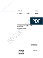 Iso 31000 v2018 Lignes Directrices