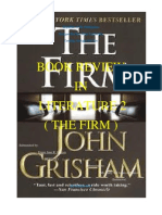 Book Review in The Novel - The Firm by John Grisham