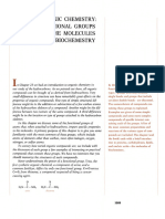 Organic Chemistry Functional Groups and The Molecules of Biochemistry