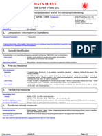 MSDS Dn. Super Hydro 46A-Sakai Indonesia (PT. Idemistu)