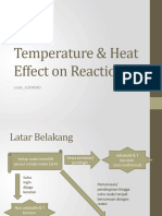 Non-Isothermal Reactor