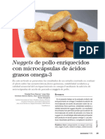 Nuggets: de Pollo Enriquecidos Con Microcápsulas de Ácidos Grasos Omega-3