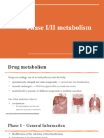 Phase I II Metabolism