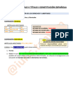 Esquema Capítulo V Título I Constitución Española