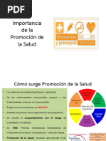 Importancia de La Promoción de La Salud y Prevención