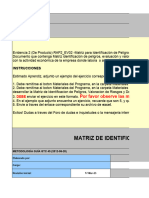 Matriz para Identificación de Peligros, Valoración de Riesgos y Determinación