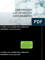 Alimentación Saludable en Adolescentes