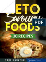 Keto Savoury Foods