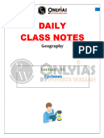 Geography 41 - Daily Class Notes - UPSC Sankalp Hinglish