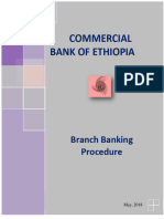 Final Branch Banking Procedure