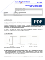 Murs de Soutأ Nement PDF Maroc