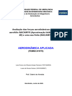 Relatório 3 - Aerodinâmica