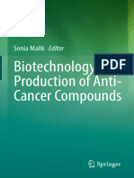 Biotechnology and Production of Anti-Cancer Compounds: Sonia Malik Editor