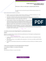 NCERT Solutions For Class 12 March 30 Biology Chapter 8 Human Health and Diseases