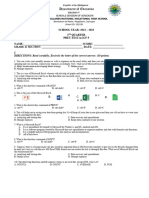 Icf 8 Q2 Quiz No.1