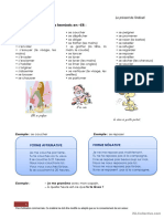 Verb Pronominaux - 1e Group