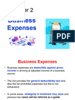 Chap 2 - Business Expenses