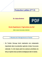 Cours de Production Laitière 2021