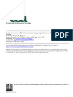 Spatial Covariance in Plant Communities: Integrating Ordination Geostatistics and Variance Testing