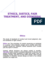 Ethics, Justice, Dismissas-Students PDF