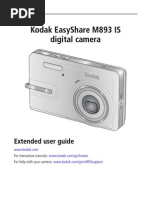 Kodak Easyshare M893 Is Digital Camera: Extended User Guide