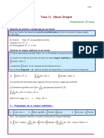 Tema 9. Cálculo Integral