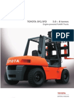 Toyota 5FG-FD Brochure