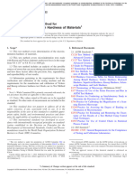 Microindentation Hardness of Materials: Standard Test Method For