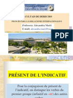 Présent de L'indicatif