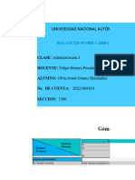 BALANCED SCORE CARD BARBERIA Olvin GÃ Mez