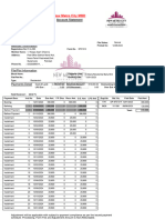 New Metro City MBD: Account Statement