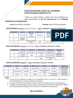 Rol de Evaluaciones de Progreso Eda #7