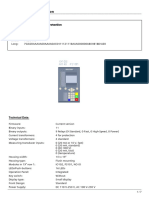 Relevador Acometidas 7SJ82 - P1J39446