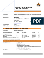 ProLast - Hardener - MSDS - 0