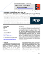 Remains Indonesian Rheumatology Association (IRA) Recommendations For Diagnosis and Management of Osteoarthritis (Knee, Hand, Hip)