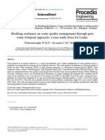 Building Resilience On Water Quality Management Through Grey - 2018 - Procedia E