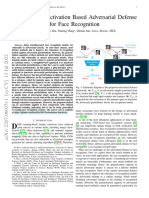 Perturbation Inactivation Based Adversarial Defense For Face Recognition