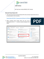 Linking ABAQUS With A FORTRAN Compiler For ABAQUS 2021 1