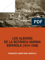 'Los Albores de La Botánica Marina Española' de Francisco Javier Dosil Mancilla